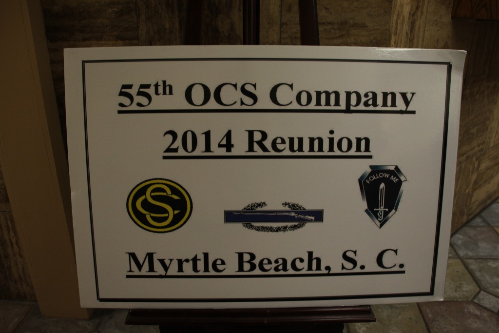 Welcome Sign to 2014 Reunion