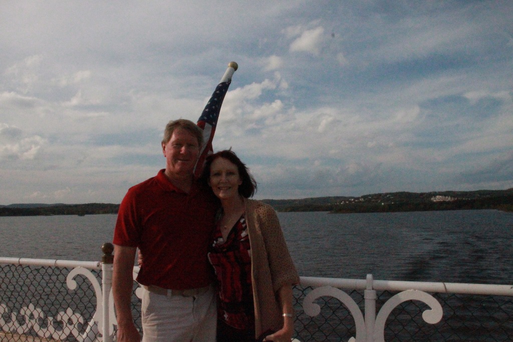 Cecil & Carolyn Brown on Showboat Tour