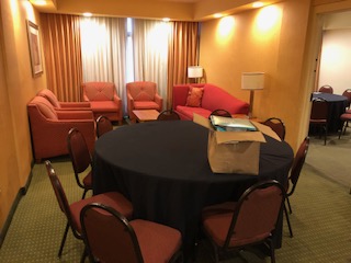Hospitality Room Meeting Area