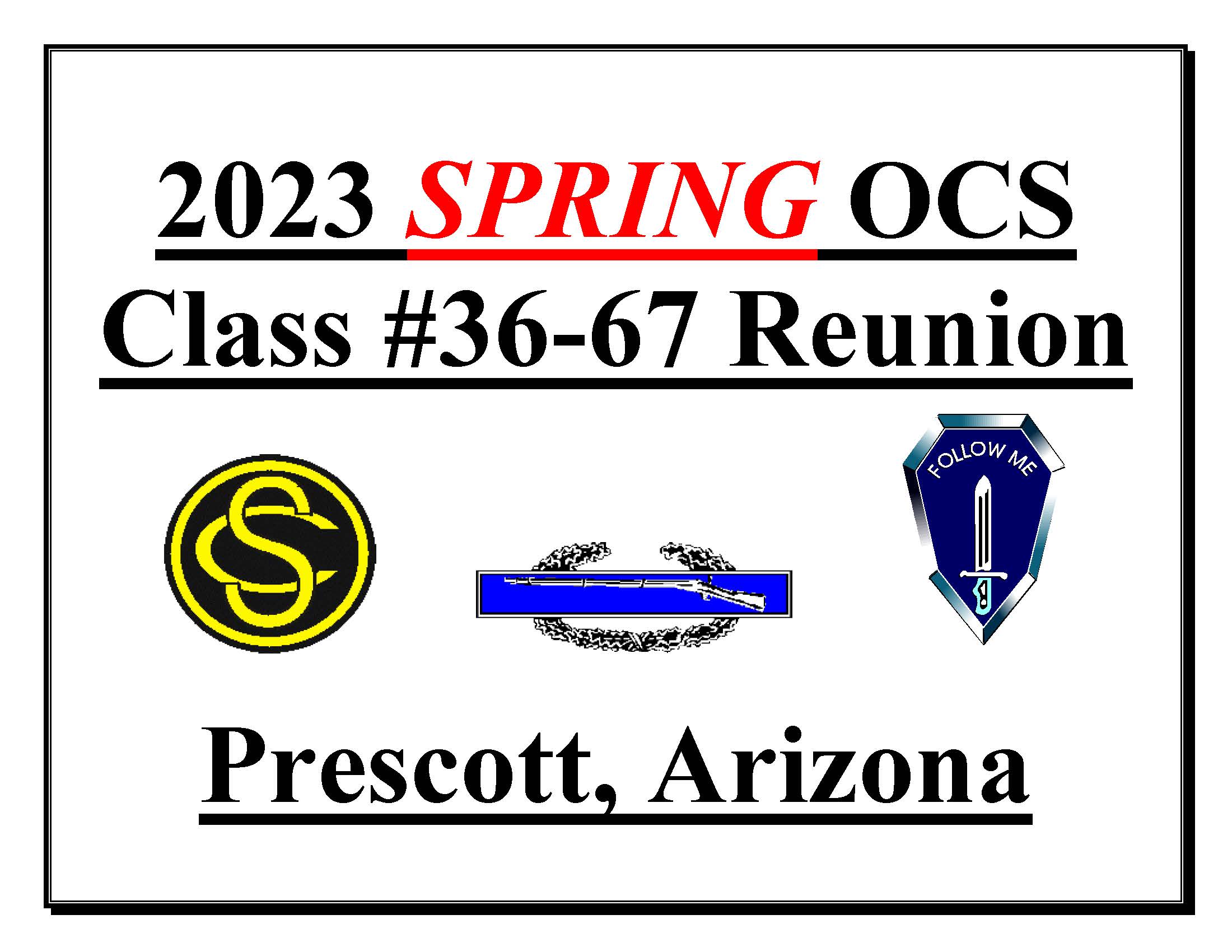 2023 SPRING OCS Class Reunion